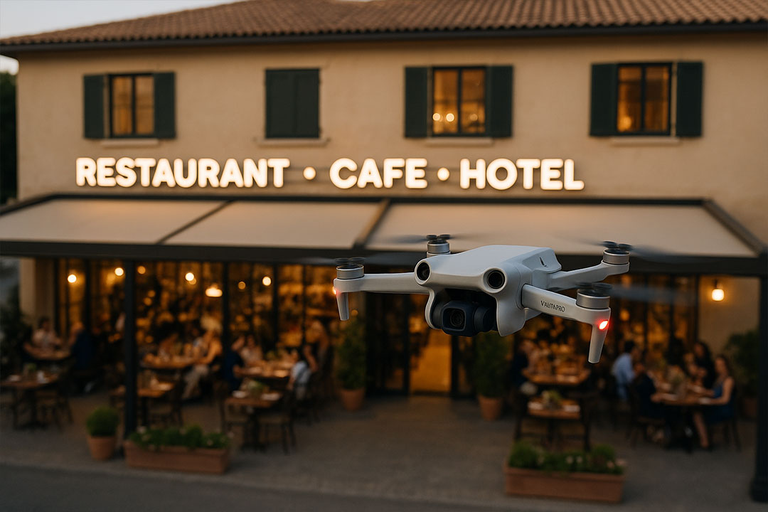 Restoran Kafe ve Otel Tanitimi Drone Cekimi