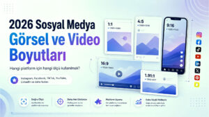 2026 Sosyal Medya Gorsel ve Video Boyutlari Rehberi